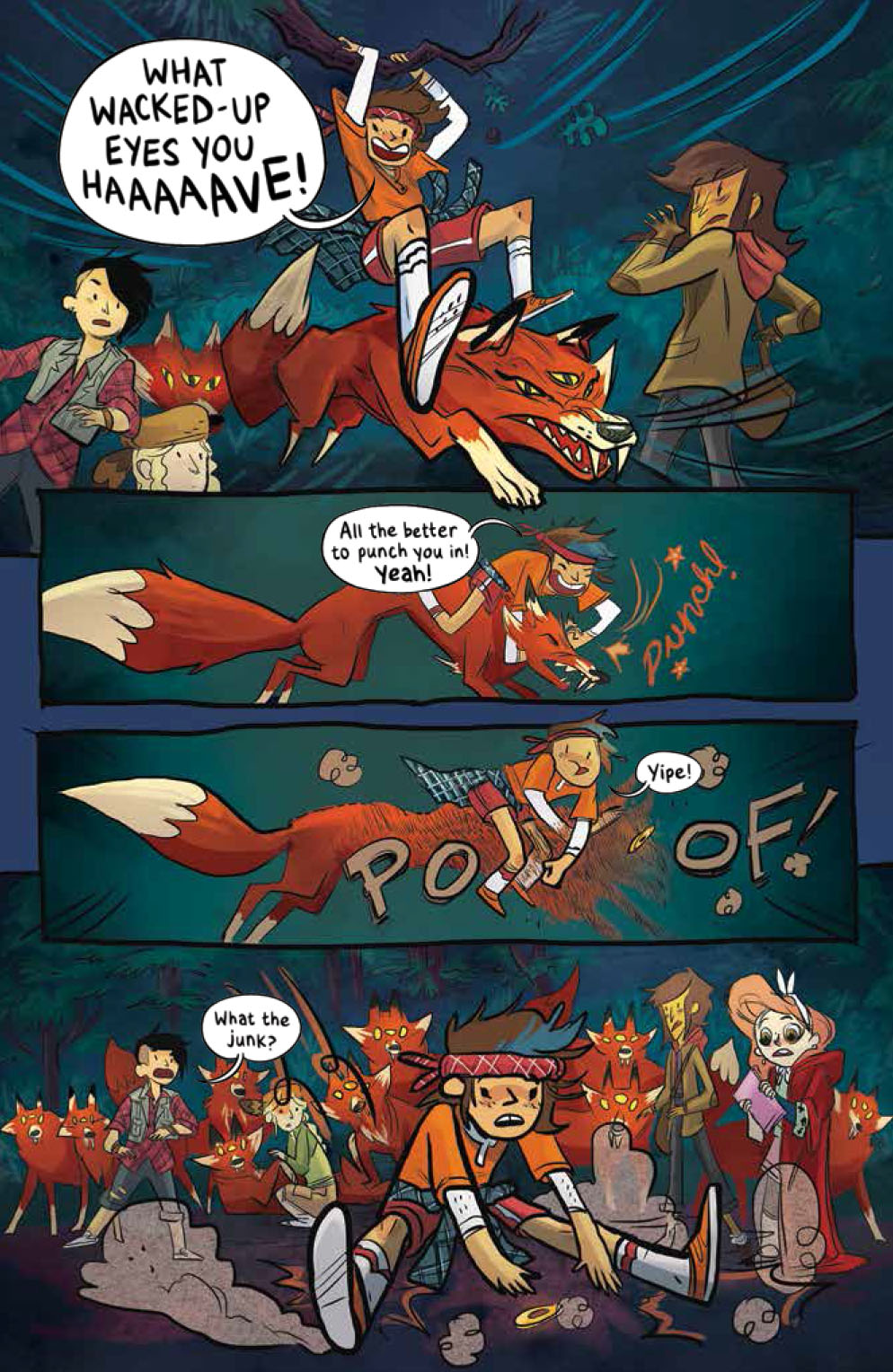 Lumberjanes vol 1 Beware The Kitten Holy by Noelle Stevenson, Grace